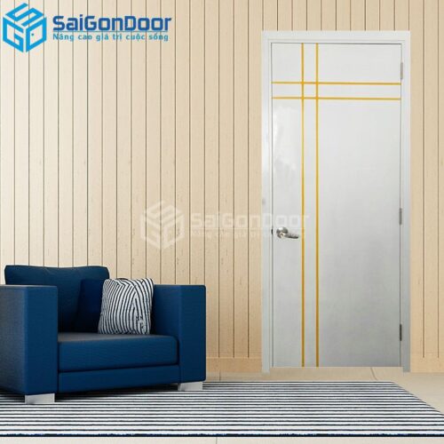Cửa Gỗ MDF Melamine P1R4-MDFV-SGD
