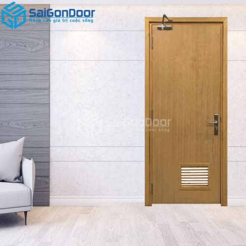 Cửa Gỗ MDF Veneer P1L1-MDFV-SGD