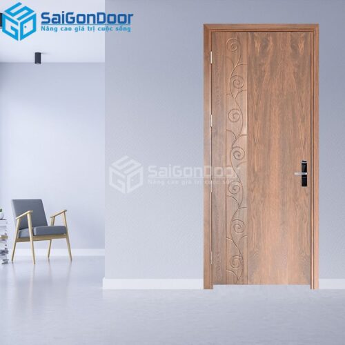 Cửa Gỗ MDF phu pvc-MDFV-SGD
